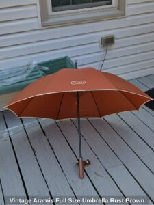 Vintage-Aramis-Full-Size-Umbrella-Rust-Brown