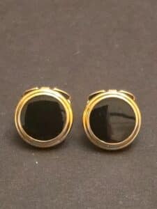 Vintage-Black-Onyx-Button-Covers