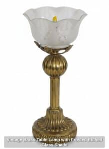 Vintage-Brass-Table-Lamp-with-Frosted-Etched-Glass-Shade