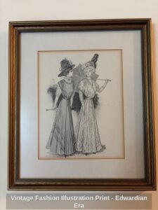 Vintage-Fashion-Illustration-Print-Edwardian-Era