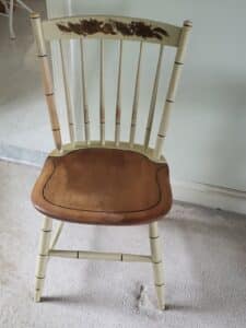 Vintage-L.-Hitchcock-Harvest-Stenciled-Spindle-Back-Dining-Chair