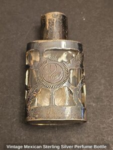 Vintage-Mexican-Sterling-Silver-Perfume-Bottle