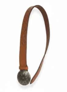 Vintage-Western-Floral-Concho-Leather-Belt