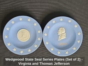 Wedgwood-State-Seal-Series-Plates-Set-of-Virginia-and-Thomas-Jefferson