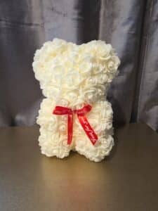 White-Foam-Rose-Teddy-Bear-with-Just-for-You-Ribbon