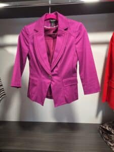 White-House-Black-Market-Fuchsia-Cropped-Blazer