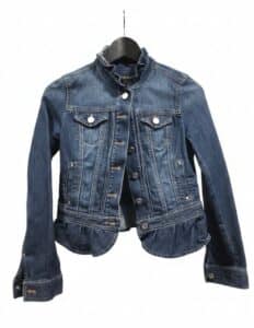 White-House-Black-Market-Ruffled-Denim-Jacket