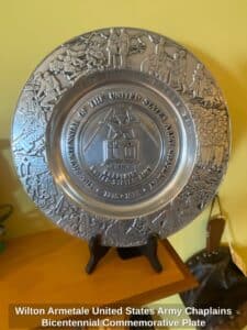 Wilton-Armetale-United-States-Army-Chaplains-Bicentennial-Commemorative-Plate