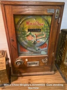 Win-a-Chew-Wrigleys-Arrowmint-Gum-Vending-Machine