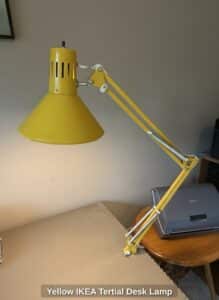 Yellow-IKEA-Tertial-Desk-Lamp