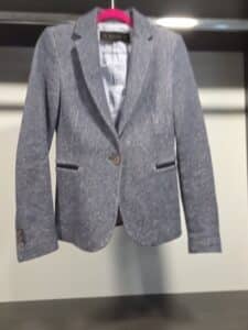 Zara-Basic-Grey-Textured-Blazer