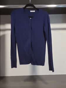 Zara-Navy-Blue-Cardigan-with-Buttoned-Cuffs