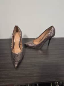 Zara-Trafaluc-Metallic-Bronze-Snakeskin-Pointed-Toe-Stiletto-Pumps