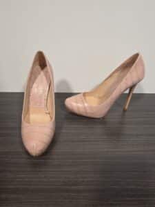 Zara-Woman-Blush-Pink-Croc-Embossed-Stiletto-Pumps