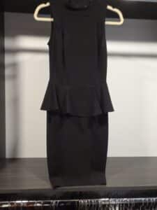 Zara-Woman-Collection-Black-Peplum-Dress