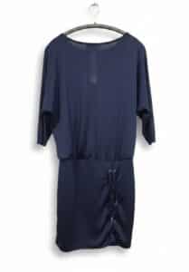 white-house-black-maeket-Navy-Blue-Dolman-Sleeve-Dress-with-Ruched-Side-Tie-Detail