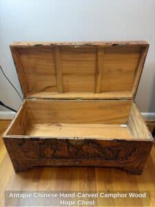 Antique-Chinese-Hand-Carved-Camphor-Wood-Hope-Chest-second-image