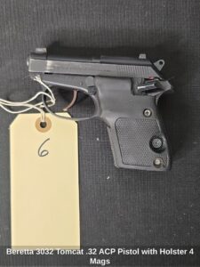 Beretta-Tomcat-.-ACP-Pistol-with-Holster-Mags