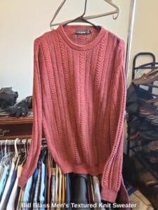 Bill-Blass-Mens-Textured-Knit-Sweater