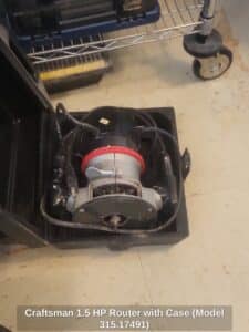 Craftsman-.-HP-Router-with-Case-Model-