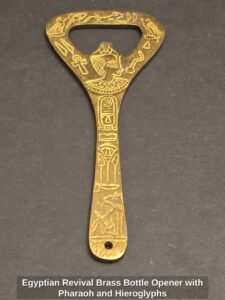 Egyptian-Revival-Brass-Bottle-Opener-with-Pharaoh-and-Hieroglyphs