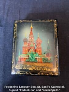 Fedoskino-Lacquer-Box-St.-Basils-Cathedral-Signed-Fedoskino-and-