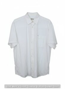 Izod-Mens-Short-Sleeve-Button-Down-Shirt-second-image