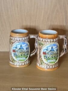 Kloster-Ettal-Souvenir-Beer-Steins