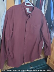 L.L.-Bean-Mens-Long-Sleeve-Button-Down-Shirt