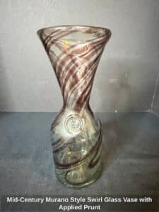 Mid-Century-Murano-Style-Swirl-Glass-Vase-with-Applied-Prunt