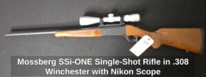 Mossberg-SSi-ONE-Single-Shot-Rifle-in-.-Winchester-with-Nikon-Scope