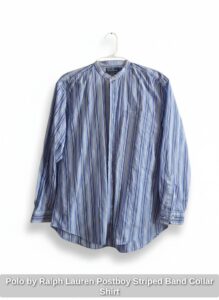 Polo-by-Ralph-Lauren-Postboy-Striped-Band-Collar-Shirt-second-image