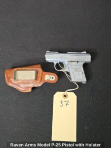 Raven-Arms-Model-P-Pistol-with-Holster-fifth-image