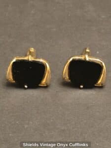 Shields-Vintage-Onyx-Cufflinks