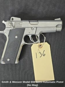 Smith-Wesson-Model-Semi-Automatic-Pistol-No-Mag-second-image
