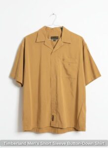 Timberland-Mens-Short-Sleeve-Button-Down-Shirt