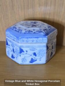 Vintage-Blue-and-White-Hexagonal-Porcelain-Trinket-Box