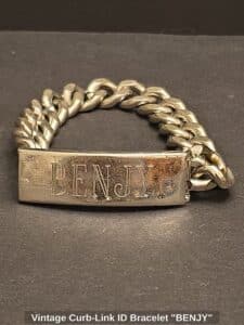 Vintage-Curb-Link-ID-Bracelet-BENJY