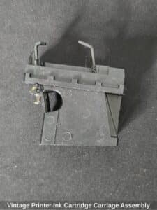 Vintage-Printer-Ink-Cartridge-Carriage-Assembly