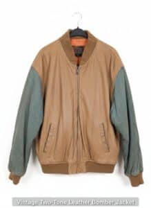 Vintage-Two-Tone-Leather-Bomber-Jacket