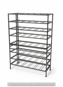 Whitmor-Tier-Adjustable-Shoe-Rack