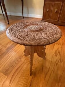 Anglo-Indian-Carved-Wood-Side-Table-with-Mother-of-Pearl-Inlay