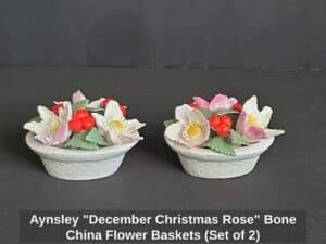 Aynsley-December-Christmas-Rose-Bone-China-Flower-Baskets-Set-of-