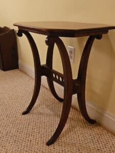 Empire-Style-Mahogany-Side-Table
