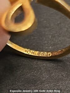 Esposito-Jewelry-K-Gold-Ankh-Ring-second-image