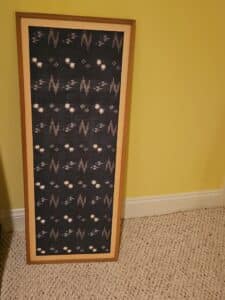 Framed-Japanese-Indigo-Noren-Textile-Art