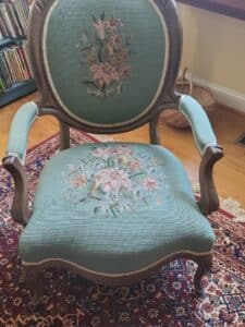 French-Louis-XV-Style-Needlepoint-Armchair