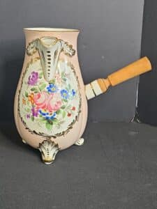 French-Porcelain-Chocolatiere-with-Wooden-Handle