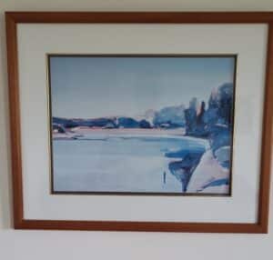 G.-Kondos-signed-Lithograph-Winter-Landscape