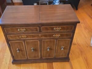 Henredon-th-Century-Portfolio-Sideboard-or-Bar-Cabinet
